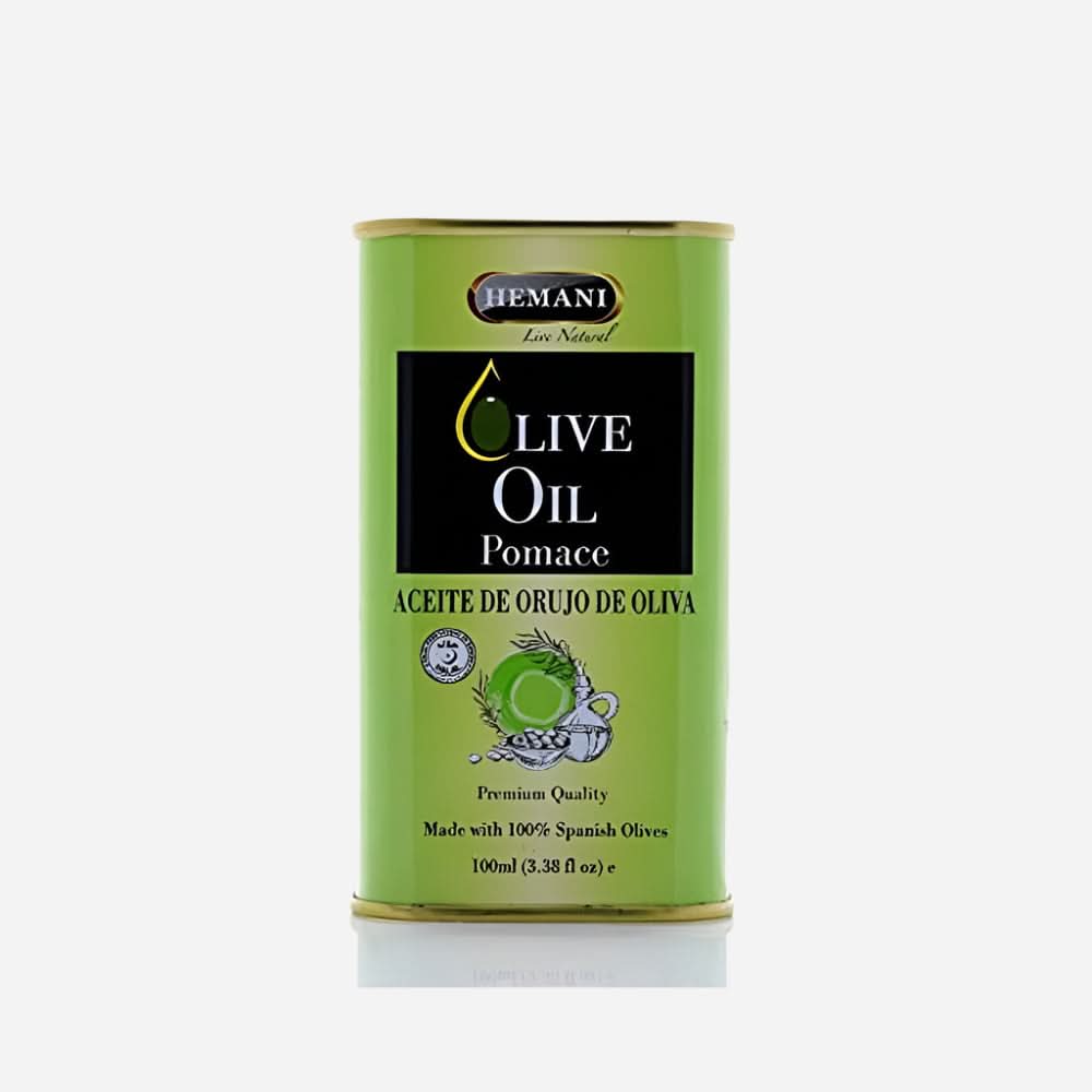 Hemani Massage Oil Pomace Tin 100 ML - Olive, Oils & Serums, WB By Hemani, Chase Value