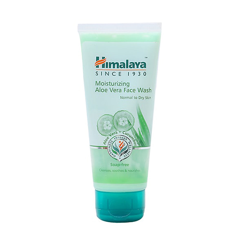 Himalaya Moisturizing Aloe Vera Face Wash - 50 ml, Beauty & Personal Care, Face Washes, Chase Value, Chase Value