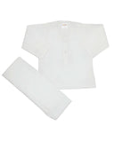Newborn Girls Magzi Gala Kurta Shalwar - White, Newborn Girls Shalwar Suits, Chase Value, Chase Value