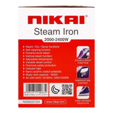 Nikai Steam Iron Non-Stick NSI-602, Iron & Streamers, Nikai , Chase Value