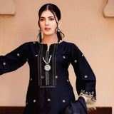 Women Kohenoor Lawn Self Jacquard Schiffli Embroidered Unstitched 3Pcs Suit - 7, Women, 3Pcs Shalwar Suit, Noor Jahan, Chase Value