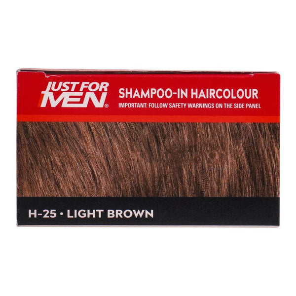 Just For Men Shampoo-In Hair Colour, H-25 Light Brown, Hair Color, Just For Men, Chase Value