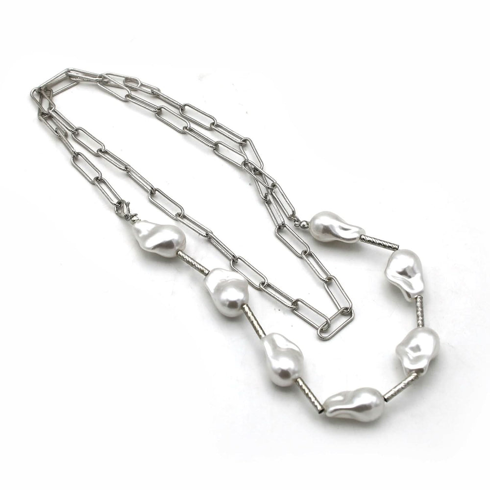 Women's Fancy Mala Set - Silver, Women Chains & Lockets, Chase Value, Chase Value