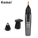 Kemei KM-312 3-in-1 Rechargeable Nose Eyebrow Ear Sideburns Hair Trimmer, Shaver & Trimmers, Kemei, Chase Value