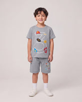 Valuables Boys' Half Sleeves Suit