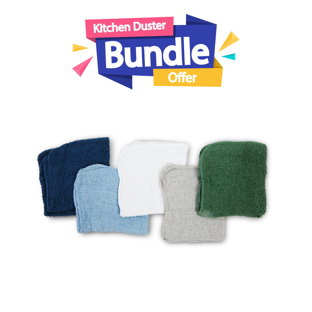 Kitchen Towel Pack of 5 - Multi Color, Bath Towels, Chase Value, Chase Value