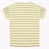Boys Half Sleeves T-Shirt - Lemon, Boys T-Shirts, Chase Value, Chase Value