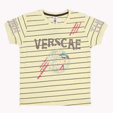 Boys Half Sleeves T-Shirt - Lemon, Boys T-Shirts, Chase Value, Chase Value