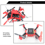 Robocraze Heliway 902 Series 6 Axis Quadcopter Kit, Remote Control, Chase Value, Chase Value