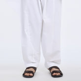 Men's Cotton Shalwar - White, Men's Shalwars, Chase Value, Chase Value