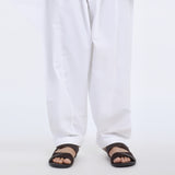 Men's Cotton Shalwar - White, Men's Shalwars, Chase Value, Chase Value