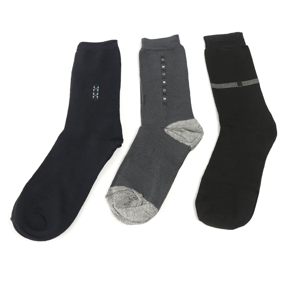 Men’s 3Pcs Socks Cool & Fresh - Multi Color, Men's Socks, Chase Value, Chase Value