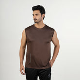 Men's SW Sando T-Shirt with Logo – Sleeveless Cotton Tee, Men's T-Shirts & Polos, Chase Value, Chase Value