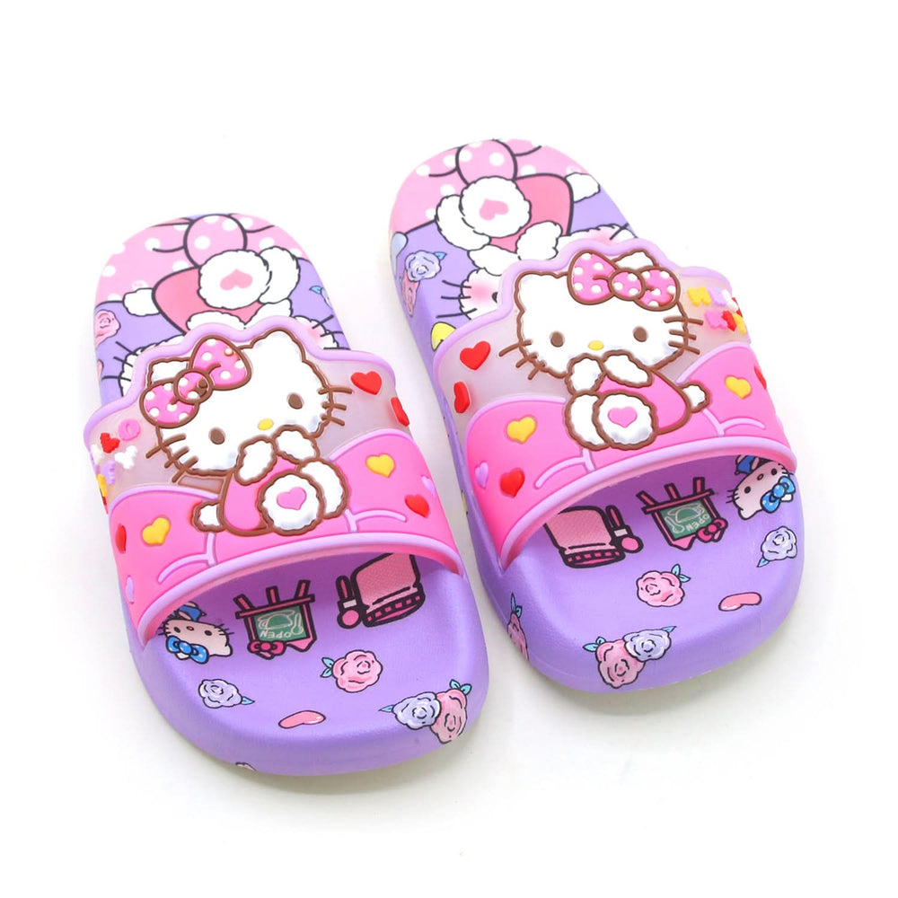 Girls Slider - Purple, Girls Slippers, Chase Value, Chase Value