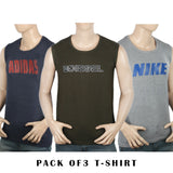 Men's Sando - Pack Of 3, Men's T-Shirts & Polos, Chase Value, Chase Value