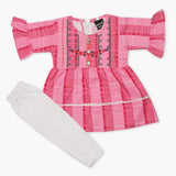 Newborn Girls Full Sleeves Suit - Pink, Newborn Girls Winterwear, Chase Value, Chase Value