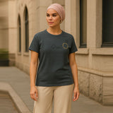 Eminent Women's Half Sleeves T-Shirt - Charcoal, Women T-Shirts & Tops, Eminent, Chase Value