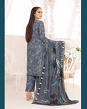 Nyasia By RA-Bin Hameeb Linen Cord's Printed Unstitched 3Pcs Suit - 5, Women, 3Pcs Shalwar Suit, Rana Arts, Chase Value