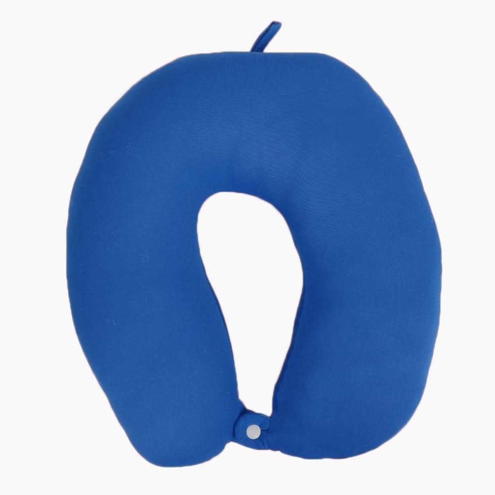 Soft Fiber Travel Neck Pillow - Sky Blue, Cusion & Pillow, Relaxsit, Chase Value