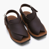 Boys Peshawari Sandal - Brown, Boys Sandals, Chase Value, Chase Value