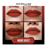 Maybelline New York Color Sensational Ultimate Matte Lipstick, 899 More Rust, Lipstick, Maybelline, Chase Value