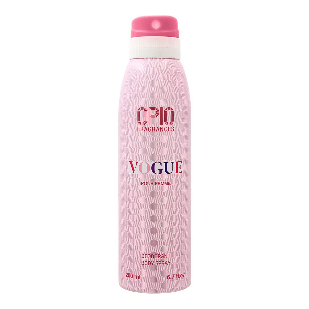 Opio Body Spray Pour Femme 200ml - Vogue, Women Body Spray & Mist, Opio, Chase Value