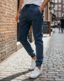 Eminent Men's Knitted Denim Chino Pants - Light Blue, Men's Casual Pants & Jeans, Eminent, Chase Value