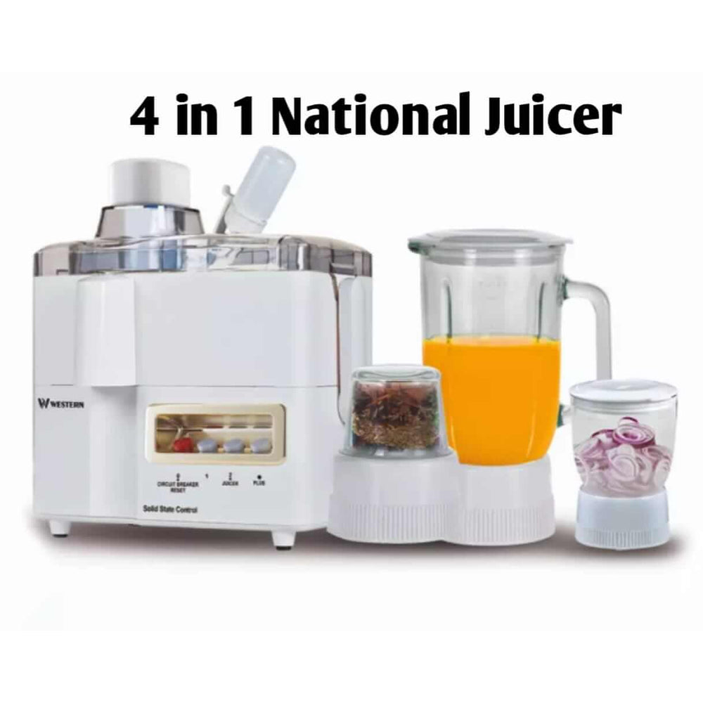 WB Juicer & Blender 4 IN 1 WB-476-ECO, Juicer Blender & Mixer, WB, Chase Value