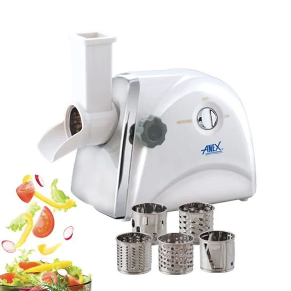 Anex Meat Grinder + Vegetable Cutters AG-2049, Grinder, Anex, Chase Value