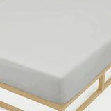 Double Bed Fitted Sheet Jersey - White, Double Size Bed Sheet, Chase Value, Chase Value