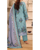 Zarineh Winter Muse Khaddar Printed Embroidered Suit - 3 Pc