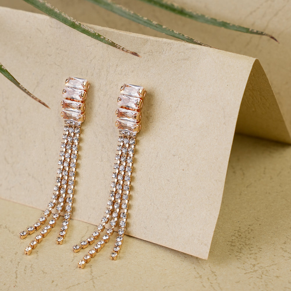 Women's Earring - Golden, Women Earrings & Tops, Chase Value, Chase Value