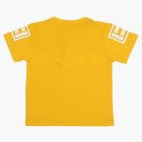 Boys Half Sleeves T-Shirt - Yellow, Boys T-Shirts, Chase Value, Chase Value