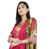 Khadde Printed Lawn 3 Piece Un-Stitched Suit - 002, Women, 3Pcs Shalwar Suit, United Textiles, Chase Value