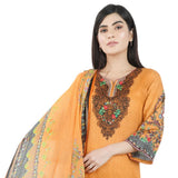 Khadde Printed Lawn 3 Piece Un-Stitched Suit - 005, Women, 3Pcs Shalwar Suit, United Textiles, Chase Value
