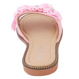 Girls Fancy Slippers 007 - Pink, Kids, Girls Slippers, Chase Value, Chase Value