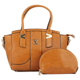 Women's Handbag 2 Pcs (Y-0162) - Yellow, Women, Bags, Chase Value, Chase Value
