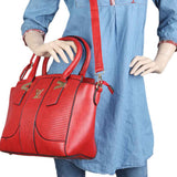 Women's Handbag 2 Pcs (Y-0162) - Red, Women, Bags, Chase Value, Chase Value