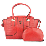 Women's Handbag 2 Pcs (Y-0162) - Red, Women, Bags, Chase Value, Chase Value