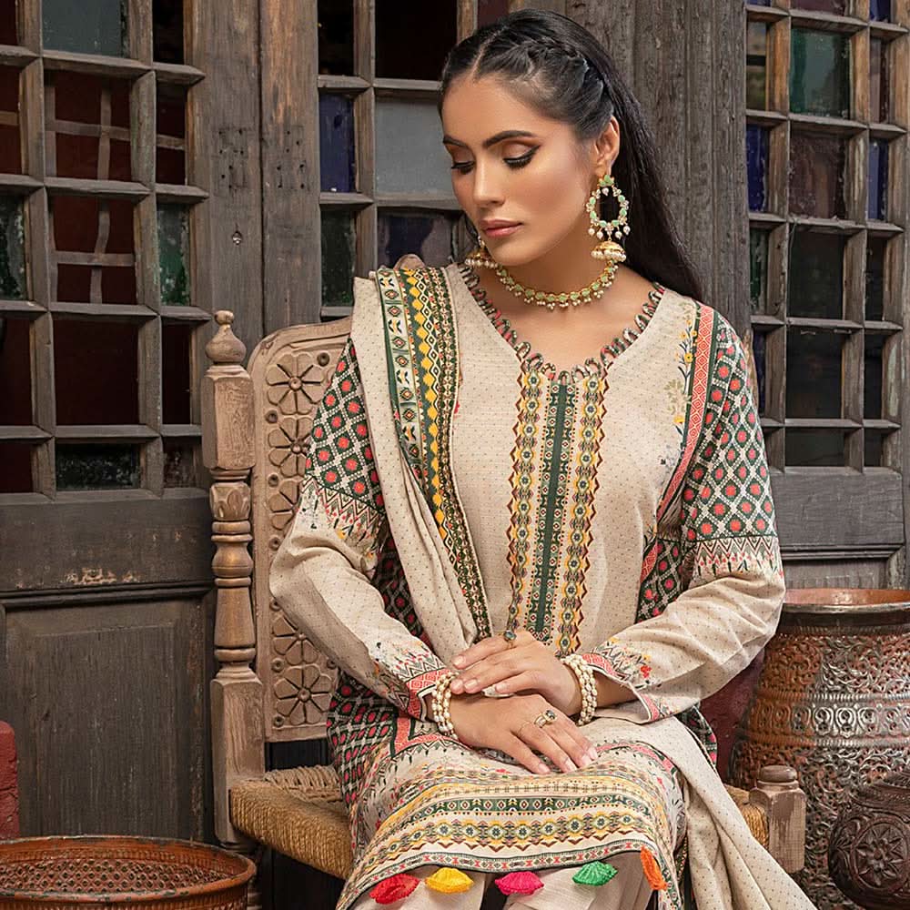 Salina Digital Khaddar Printed unstitched 3pc Suit V-2, Women, 3Pcs Shalwar Suit, Regalia Textiles, Chase Value