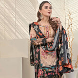 Meenakari Exclusive Cotton Embroidered 3Pcs Unstitched Suit - 2A, Women, 3Pcs Shalwar Suit, Mysoori, Chase Value