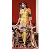 Halime Sultan Cottel Digital Printed Un-Stitched 3 Pcs Suit - 2, Women, 3Pcs Shalwar Suit, Chase Value, Chase Value