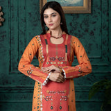 Regalia Digital Printed Unstitched Kurti V-2 - 3, Women, Unstitched Kurti, Regalia Textiles, Chase Value