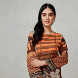 BIN HAMEED Printed Embroidered unstitched 3pc Suit V-8, Women, 3Pcs Shalwar Suit, Rana Arts, Chase Value