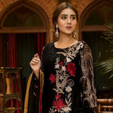 BIN HAMEED Printed Embroidered unstitched 3pc Suit V-9, Women, 3Pcs Shalwar Suit, Rana Arts, Chase Value