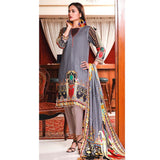 Halime Sultan Cottel Digital Printed Un-Stitched 3 Pcs Suit - 4, Women, 3Pcs Shalwar Suit, Chase Value, Chase Value