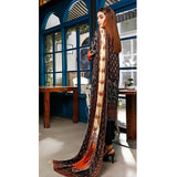 Zavia Digital Printed Lawn 3 Piece Un-Stitched Suit - 04, Women, 3Pcs Shalwar Suit, Fairdeal Textiles, Chase Value