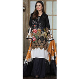 BIN HAMEED Printed Embroidered unstitched 3pc Suit V-8, Women, 3Pcs Shalwar Suit, Rana Arts, Chase Value