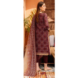 BIN HAMEED Printed Embroidered unstitched 3pc Suit V-8, Women, 3Pcs Shalwar Suit, Rana Arts, Chase Value