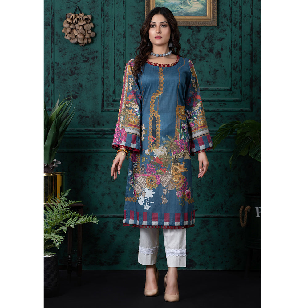 Regalia Digital Printed Unstitched Kurti V-2 - 5, Women, Unstitched Kurti, Regalia Textiles, Chase Value